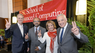 ‘权威学校的权威院长’：南加州大学庆祝高级计算机学院院长的就职典礼
