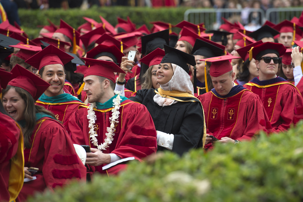 南加州大学2017毕业典礼：镜头中的一天